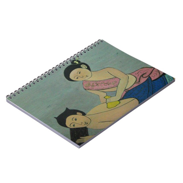 Thai Traditional Massage Notebook (Left Side)
