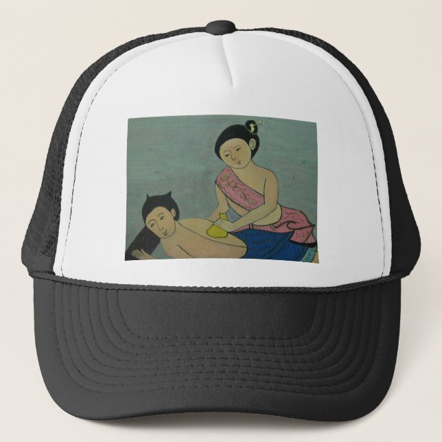 Thai Traditional Massage Trucker Hat (Front)