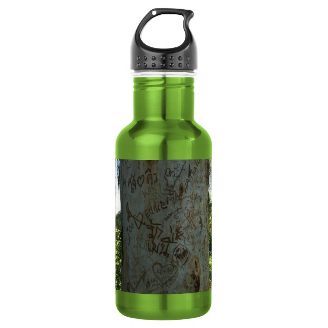 Thai Tree Graffiti 532 Ml Water Bottle (Front)