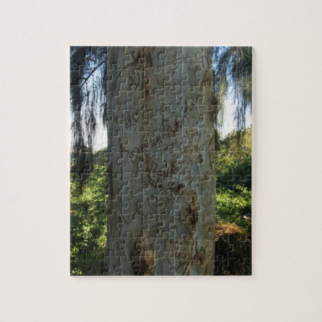 Thai Tree Graffiti Jigsaw Puzzle (Vertical)