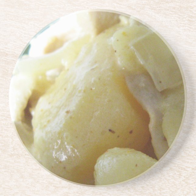 Thai Yellow Curry [แกงกะหรี่] .. Asian Street Food Coaster (Front)