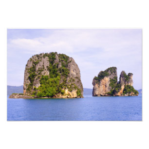 Thailand, Andaman Sea. Ao Phang Nga Islands in Photo Print