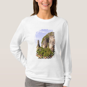 Thailand, Andaman Sea. Ao Phang Nga Islands in T-Shirt