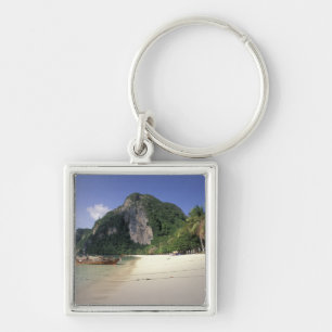 Thailand, Andaman Sea, Ko Phi Phi Island, Beach Key Ring
