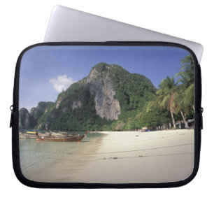 Thailand, Andaman Sea, Ko Phi Phi Island, Beach Laptop Sleeve
