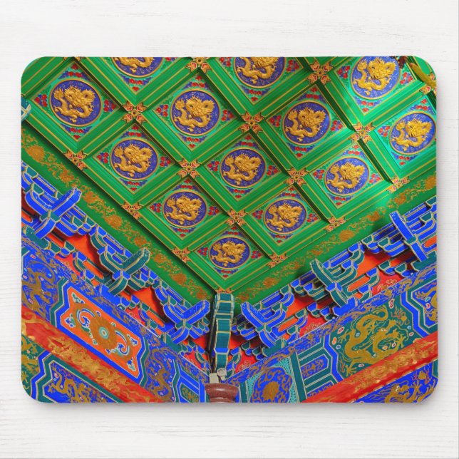 Thailand, Bangkok | Dragon Temple Mouse Pad (Front)