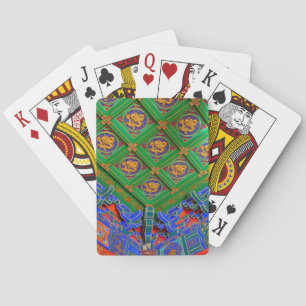 Thailand, Bangkok   Dragon Temple Playing Cards