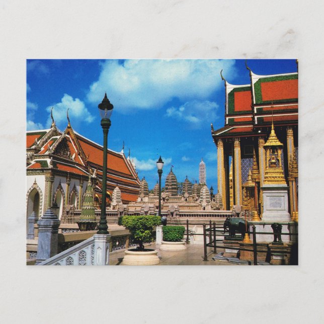 Thailand, Bangkok  Inside Wat Phra Keo Postcard (Front)