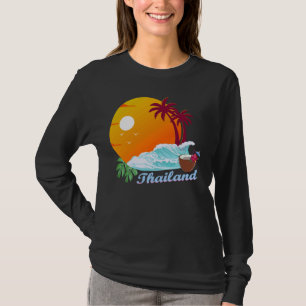 Thailand Beach Vacation Palms Koh Samui Bangkok So T-Shirt