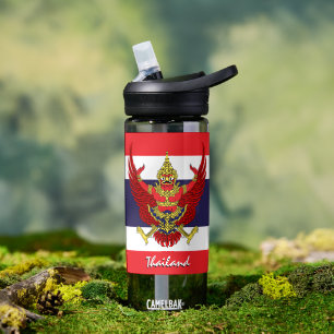 Thailand bottle, patriotic Thai Flag Water Bottle