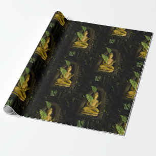 Thailand Buddha Buddhist Statue Wrapping Paper