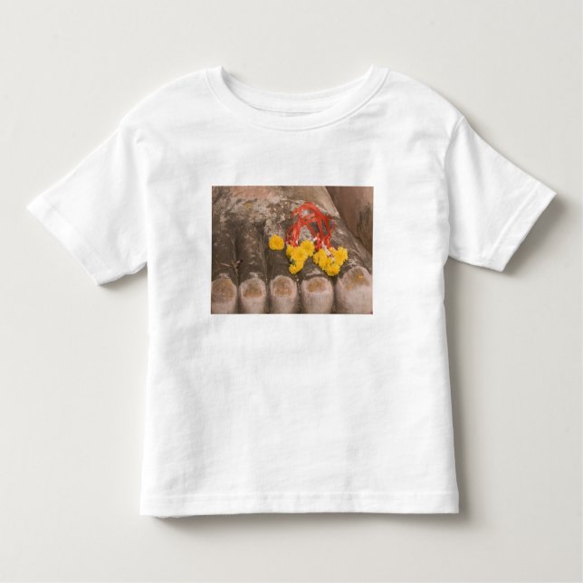 Thailand, Buddha's feet and Marigold offering Toddler T-Shirt (Front)