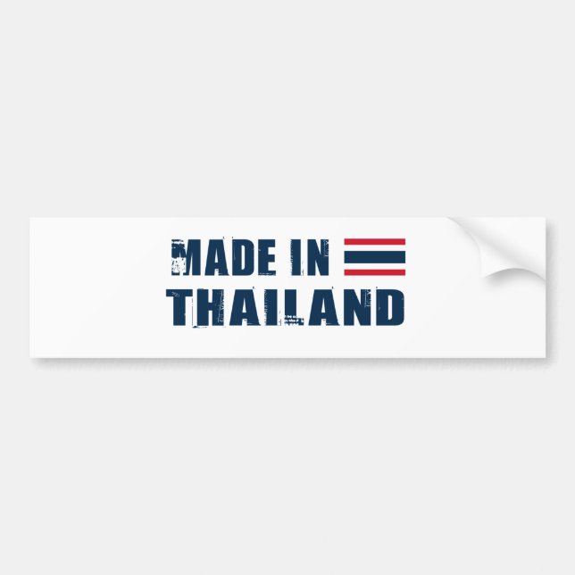 THAILAND BUMPER STICKER (Front)