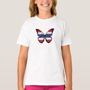 Thailand Butterfly Flag T-Shirt