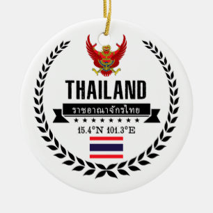Thailand Ceramic Tree Decoration