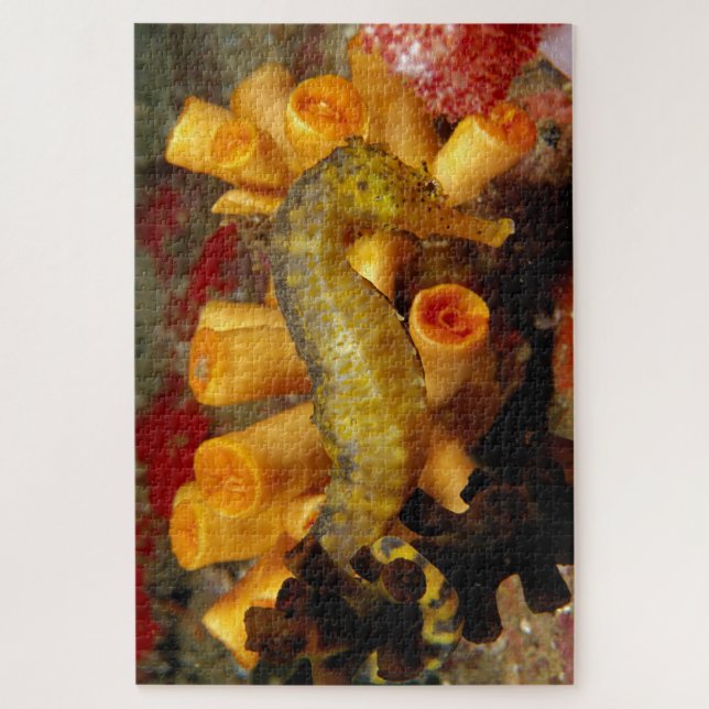 Thailand, Close-Up Seahorse Jigsaw Puzzle (Vertical)