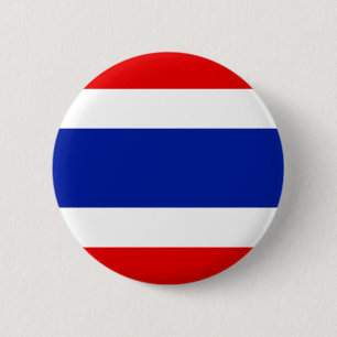 Thailand Flag 6 Cm Round Badge