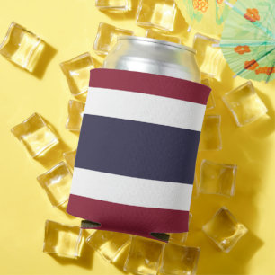 Thailand flag can cooler