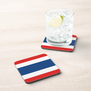 Thailand Flag Coaster