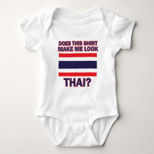 thailand Flag Designs Baby Bodysuit