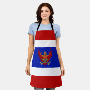 Thailand flag-emblem apron