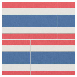 Thailand Flag Fabric