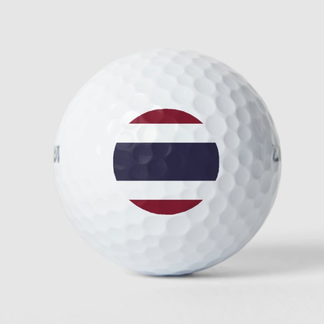 Thailand flag golf balls (Front)