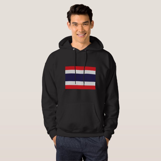 Thailand Flag Hoodie (Front Full)