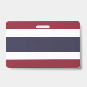 Thailand flag ID badge