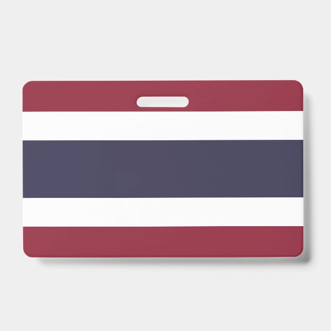 Thailand flag ID badge (Front)