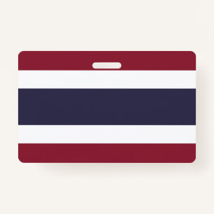 Thailand flag ID badge