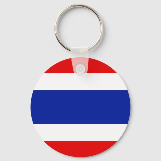 Thailand Flag Key Ring (Front)