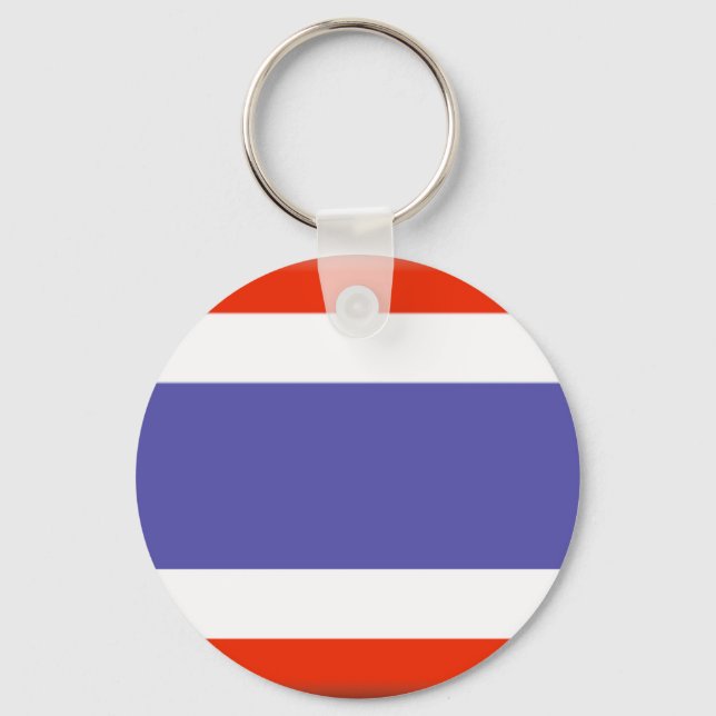 Thailand Flag Key Ring (Front)