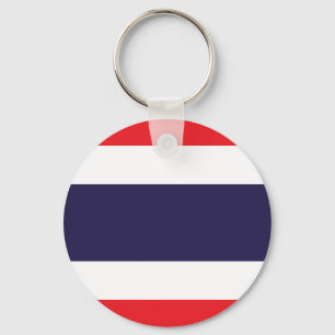 Thailand Flag Key Ring