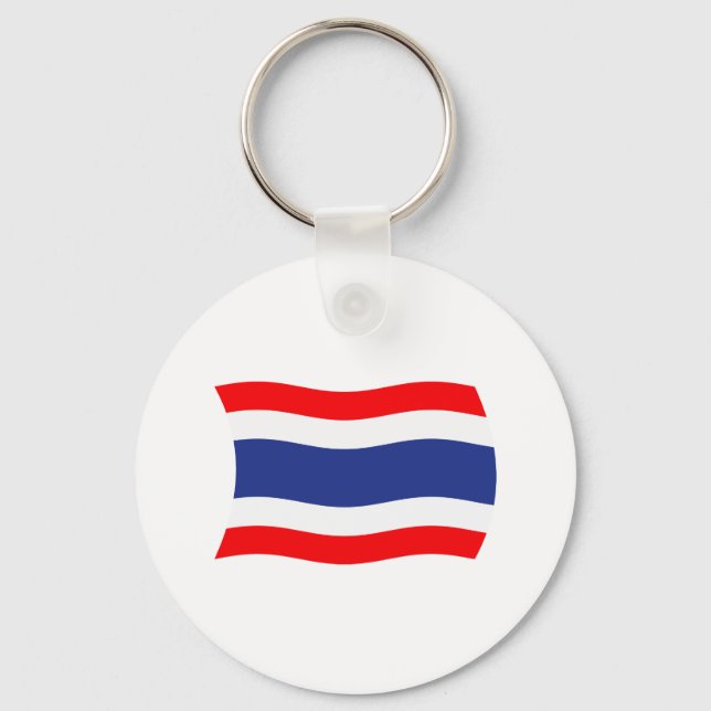 Thailand Flag Keychain (Front)