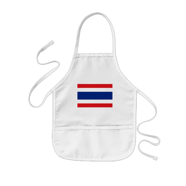 thailand flag kids apron (Front)