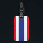Thailand flag luggage tag<br><div class="desc">Thailand flag</div>