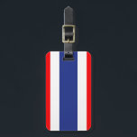 Thailand flag luggage tag<br><div class="desc">Thailand flag</div>