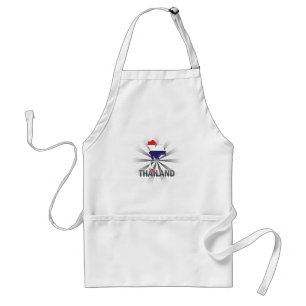 Thailand Flag Map 2.0 Standard Apron