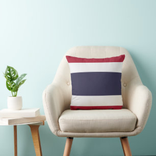 Thailand FLag on MoJo Pillow