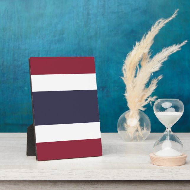 Thailand flag plaque (Side)