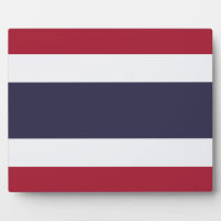 Thailand Flag Plaque