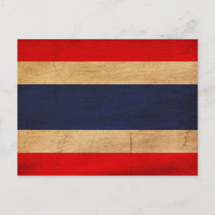 Thailand Flag Postcard
