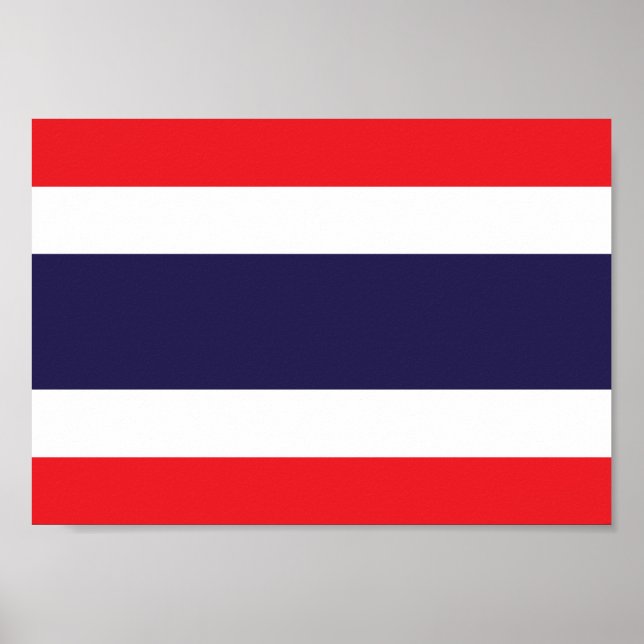 Thailand Flag Poster (Front)