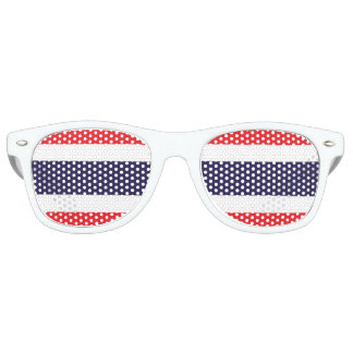 Thailand Flag Retro Sunglasses