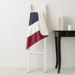Thailand flag sherpa blanket