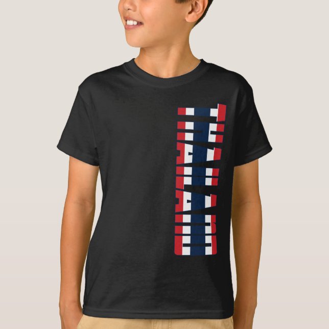 Thailand  Flag T-Shirt (Front)
