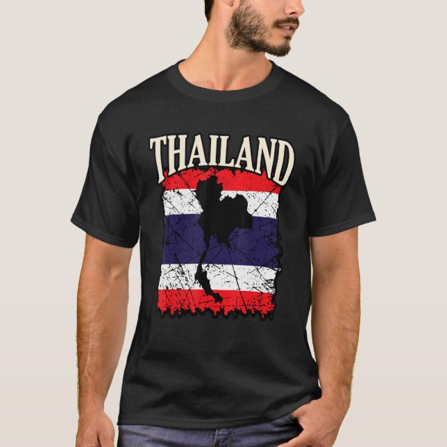 Thailand Flag T-Shirt (Front)