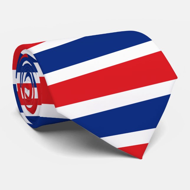 Thailand flag tie (Rolled)