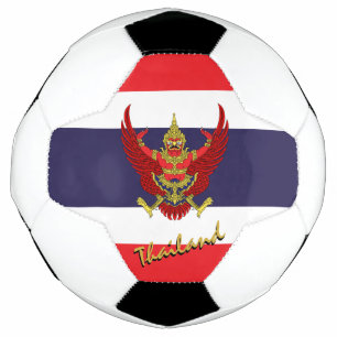 Thailand Football & Thai Flag / Sport Soccer Ball